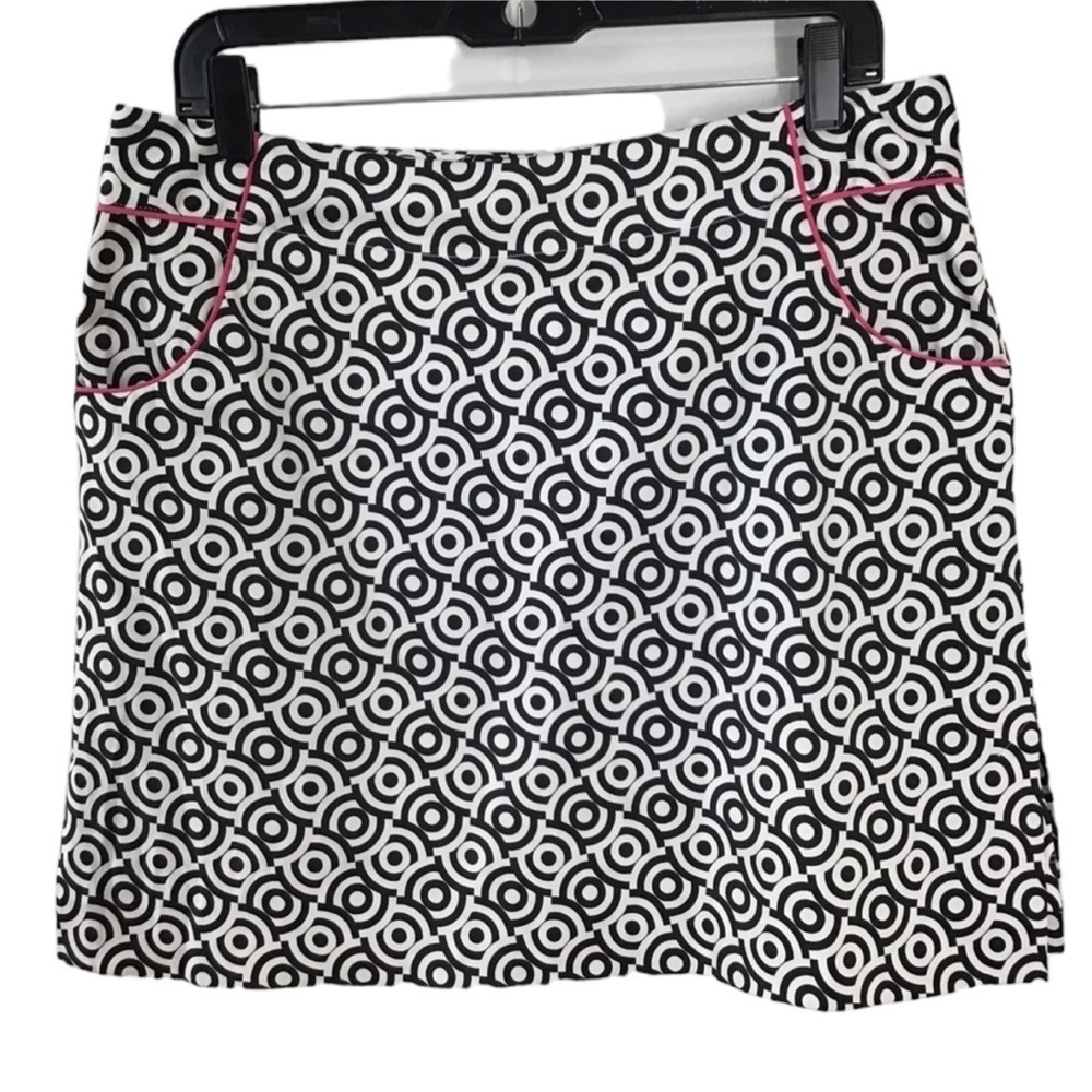 Sport Haley Black White Geometric Pattern Athletic Skort Women’s Size 10
